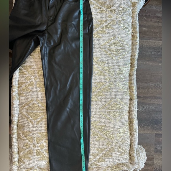 The Petite Perfect Vintage Straight Jean: Faux Leather Edition - Picture 6 of 6